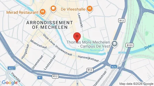 Gewerbeflächen zur Miete i Mechelen – Foto von Google Street View
