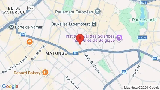 Lokaler til leie i Brussel Elsene – Bilde fra Google Street View