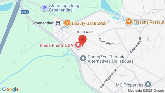 Lokaler til leie i Hoeilaart – Bilde fra Google Street View
