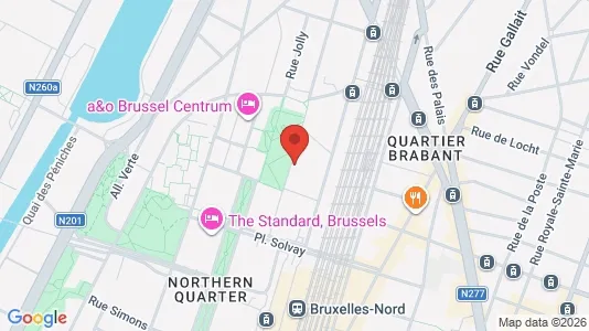Gewerbeflächen zur Miete i Brüssel Schaarbeek – Foto von Google Street View