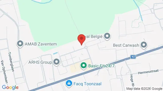 Gewerbeflächen zur Miete i Zaventem – Foto von Google Street View