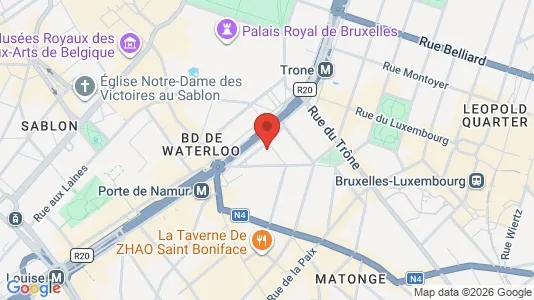 Commercial properties for rent i Stad Brussel - Photo from Google Street View