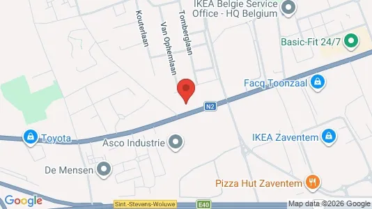 Gewerbeflächen zur Miete i Zaventem – Foto von Google Street View