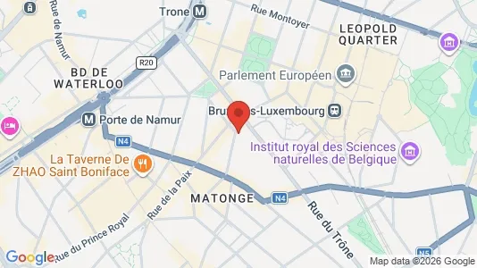 Gewerbeflächen zur Miete i Brüssel Elsene – Foto von Google Street View