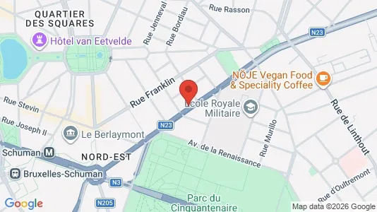 Commercial properties for rent i Stad Brussel - Photo from Google Street View