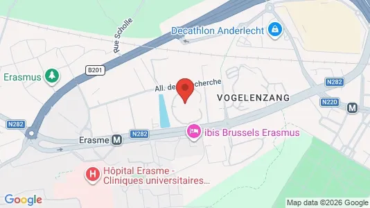 Bedrijfsruimtes te huur i Brussel Anderlecht - Foto uit Google Street View