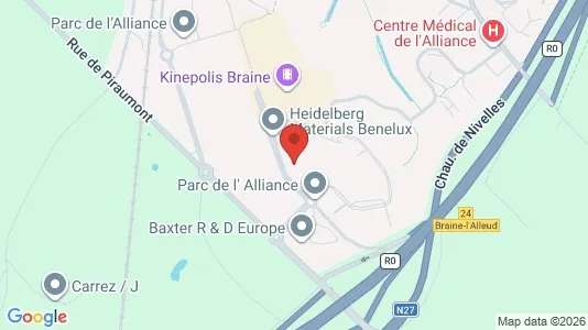 Bedrijfsruimtes te huur i Eigenbrakel - Foto uit Google Street View