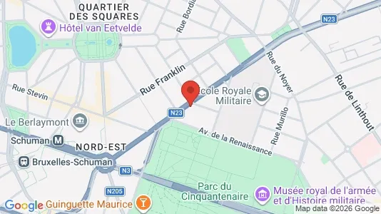 Lokaler til leie i Stad Brussel – Bilde fra Google Street View