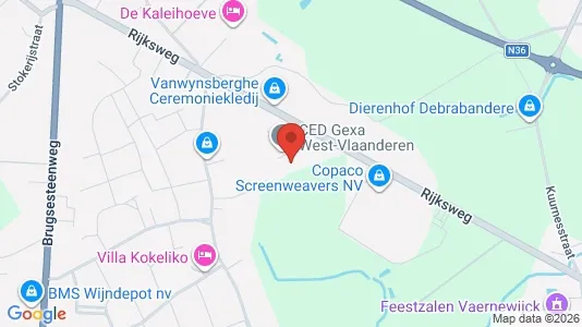 Gewerbeflächen zur Miete i Kuurne – Foto von Google Street View
