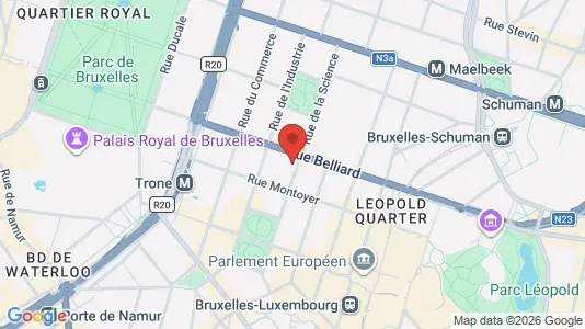 Commercial properties for rent i Stad Brussel - Photo from Google Street View