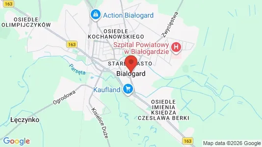Lokaler til leje i Białogardzki - Foto fra Google Street View