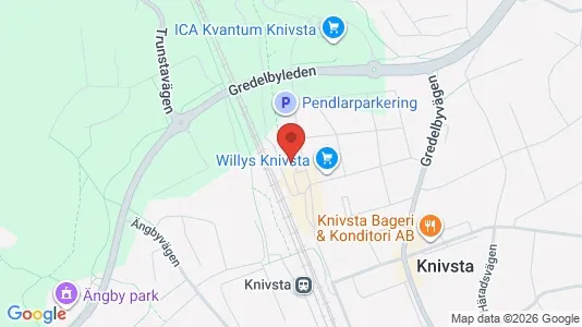 Liikekiinteistöt Vuokrattavana i Knivsta - Kuva Google Street Viewstä
