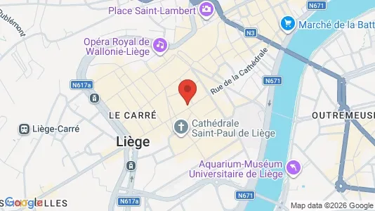 Propiedades comerciales En alquiler i Luik - Foto de Google Street View