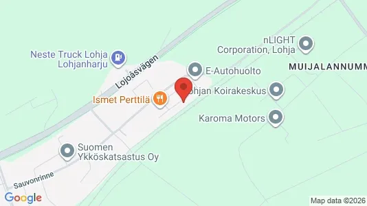 Varastot Vuokrattavana i Lohja - Kuva Google Street Viewstä