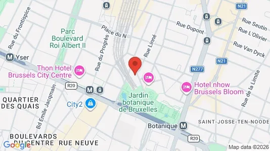 Lokaler til leie i Brussel Sint-Joost-ten-Node – Bilde fra Google Street View
