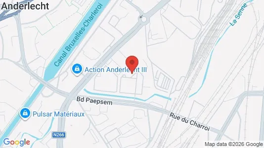 Bedrijfsruimtes te huur i Brussel Anderlecht - Foto uit Google Street View