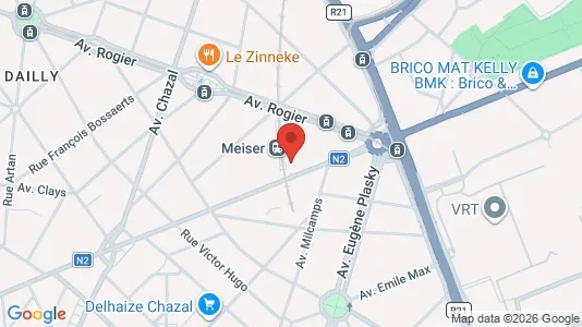 Gewerbeflächen zur Miete i Brüssel Schaarbeek – Foto von Google Street View