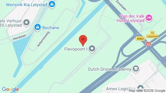 Bedrijfsruimtes te huur i Lelystad - Foto uit Google Street View