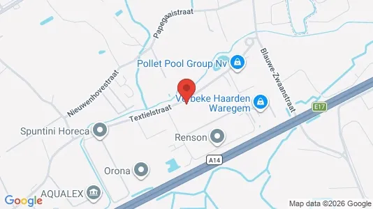 Liikekiinteistöt Vuokrattavana i Waregem - Kuva Google Street Viewstä