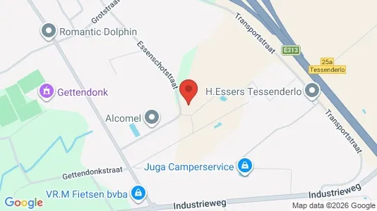 Gewerbeflächen zur Miete i Tessenderlo – Foto von Google Street View