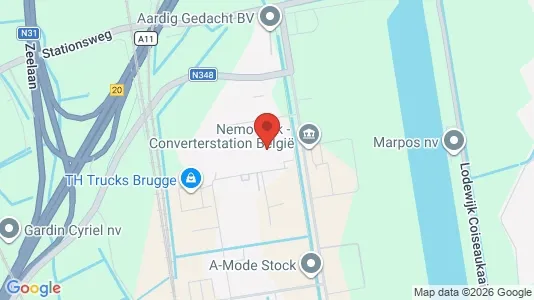 Gewerbeflächen zur Miete i Brugge – Foto von Google Street View