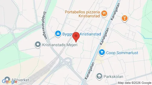 Lokaler til leje i Kristianstad - Foto fra Google Street View