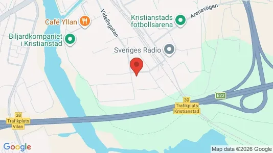 Lokaler til leje i Kristianstad - Foto fra Google Street View