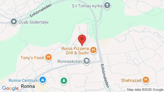 Gewerbeflächen zur Miete i Södertälje – Foto von Google Street View