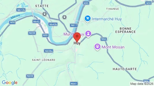 Büros zur Miete i Hoei – Foto von Google Street View