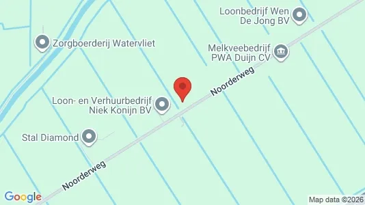 Commercial properties for rent i Wormerland - kort over placeringen