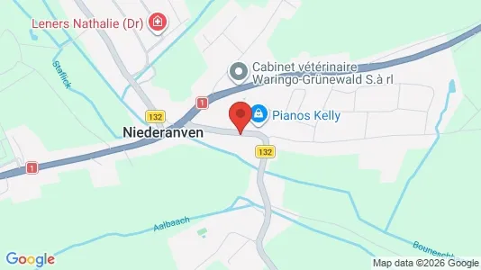 Büros zur Miete i Niederanven – Foto von Google Street View