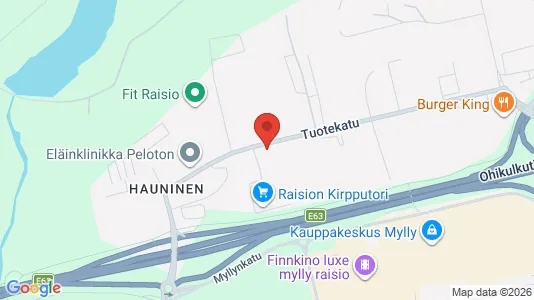 Producties te huur i Raisio - Foto uit Google Street View