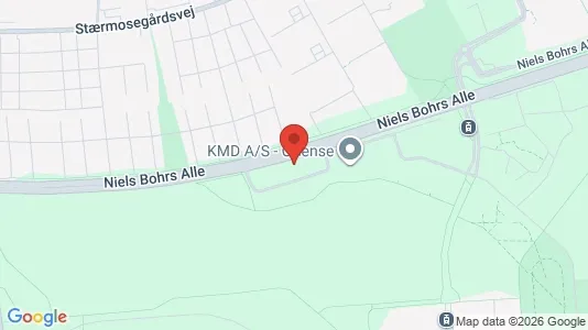 Toimistotilat Vuokrattavana i Odense M - Kuva Google Street Viewstä