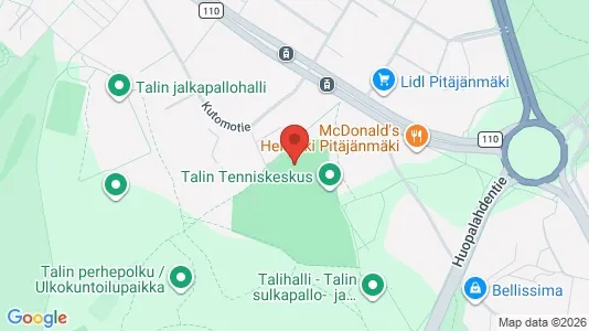 Commercial properties for rent i Helsinki Läntinen - kort over placeringen