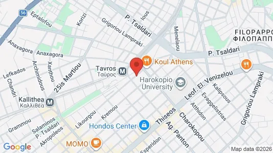 Lokaler til leje i Kallithea - Foto fra Google Street View