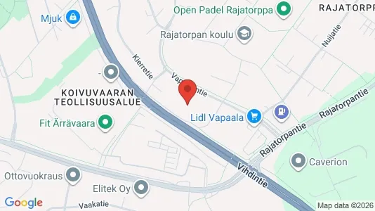 Werkstätte zur Miete i Vantaa – Foto von Google Street View