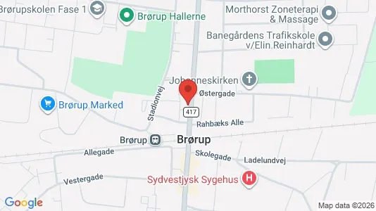 Propiedades comerciales En venta i Brørup - Foto de Google Street View