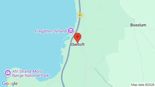 Shops for sale i Ebeltoft - Photo from Google Street View