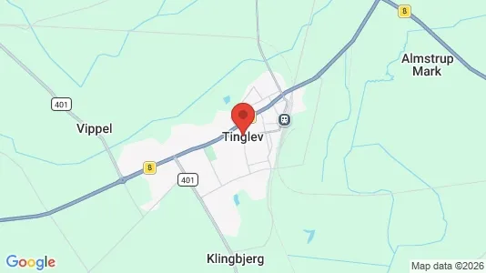 Winkels te koop i Tinglev - Foto uit Google Street View