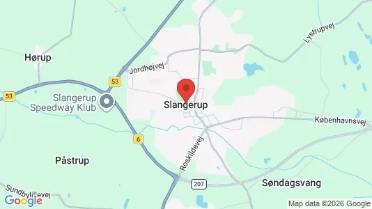 Winkels te koop i Slangerup - Foto uit Google Street View