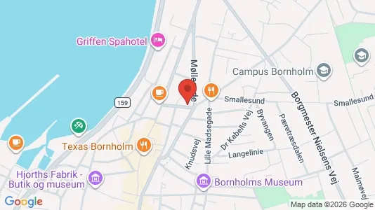 Lokaler til salgs i Rønne – Bilde fra Google Street View