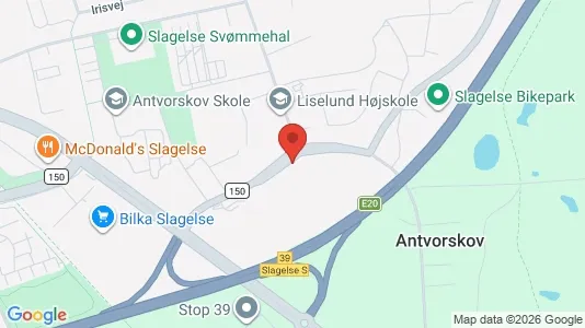 Liikekiinteistöt Myynnissä i Slagelse - Kuva Google Street Viewstä