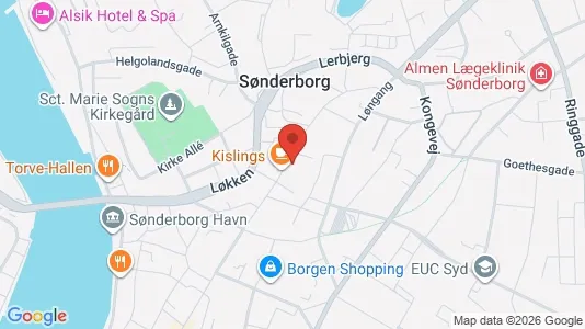 Liikekiinteistöt Myynnissä i Sønderborg - Kuva Google Street Viewstä