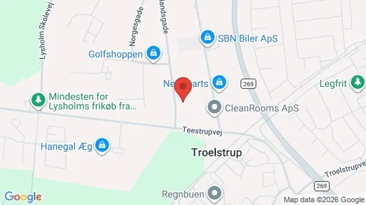 Warehouses for sale i Haslev - Photo from Google Street View