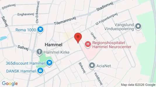 Företagslokaler till salu i Hammel – Foto från Google Street View