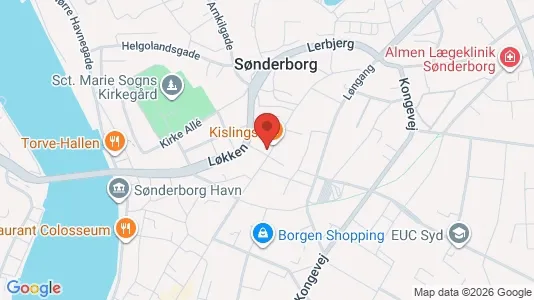 Lokaler til salgs i Sønderborg – Bilde fra Google Street View