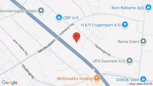 Lokaler til salg i Vejle Centrum - Foto fra Google Street View