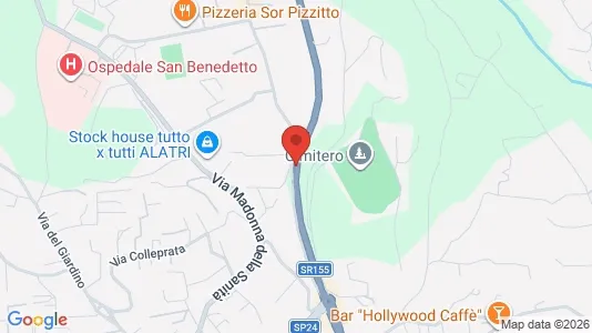 Bedrijfsruimtes te huur i Alatri - Foto uit Google Street View