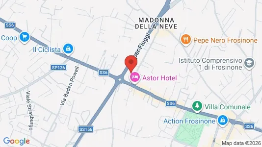 Gewerbeflächen zur Miete i Frosinone – Foto von Google Street View