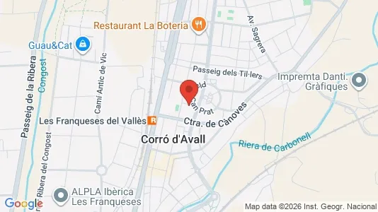 Büros zur Miete i Granollers – Foto von Google Street View